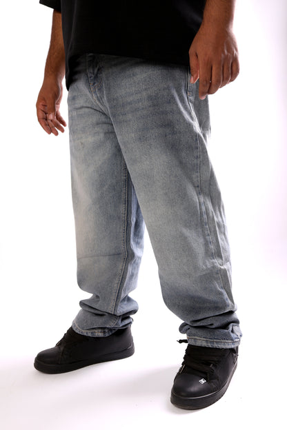 Baggy Jeans Washed Grey