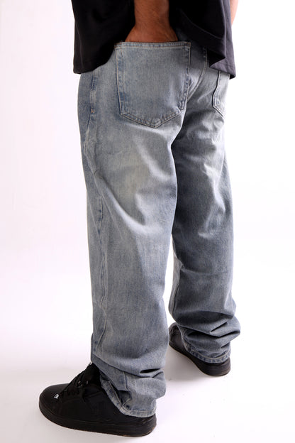 Baggy Jeans Washed Grey