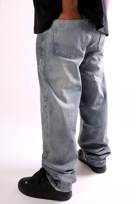 Baggy Jeans Washed Grey
