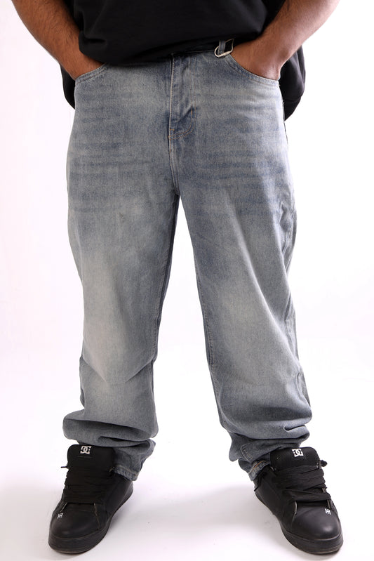 Baggy Jeans Washed Grey