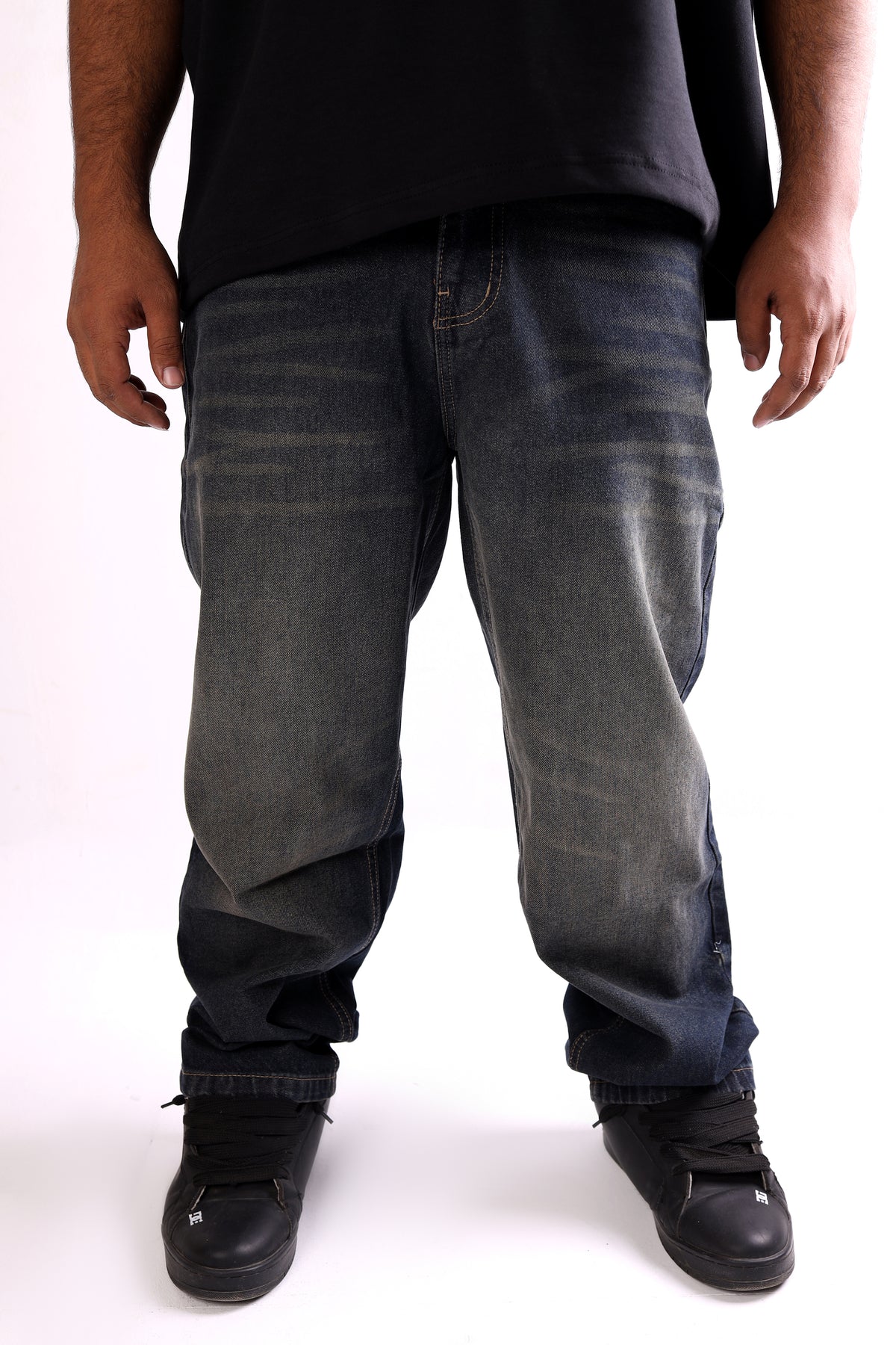 baggy jeans- Dark Blue