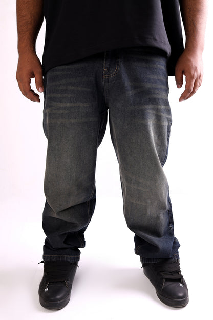 baggy jeans- Dark Blue