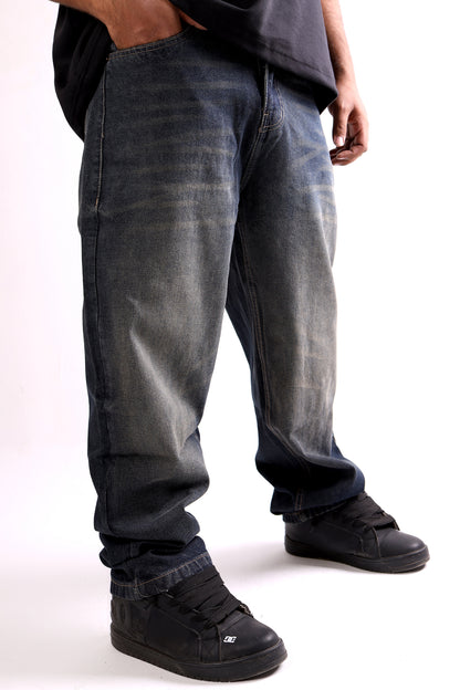 baggy jeans- Dark Blue