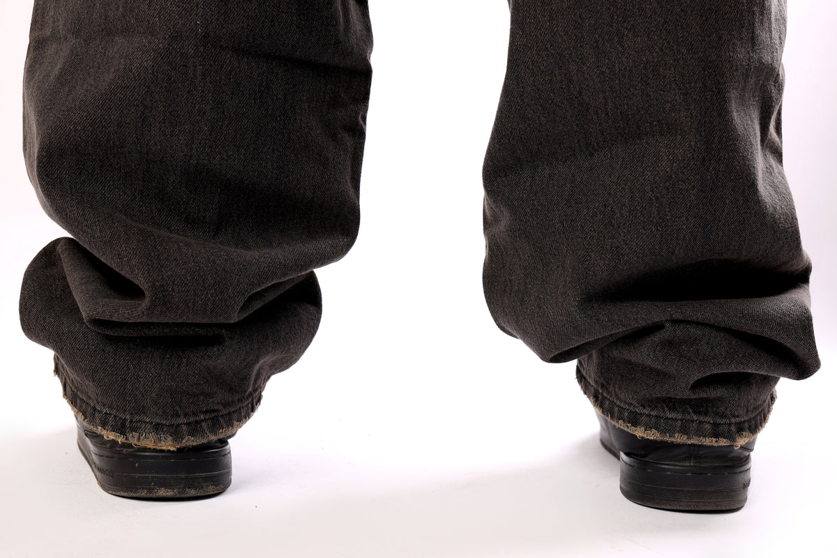 baggy jeans chrocal black